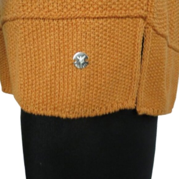 Monari Burnt Orange Long Sleeve Sweater - Picture 5 of 7
